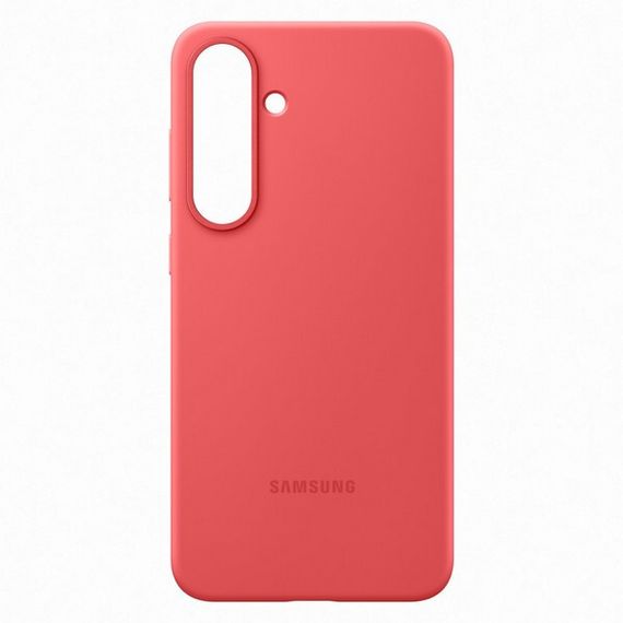 Чехол-накладка Samsung Silicone Case для Galaxy S25+ (EF-PS936CREGRU) Красный