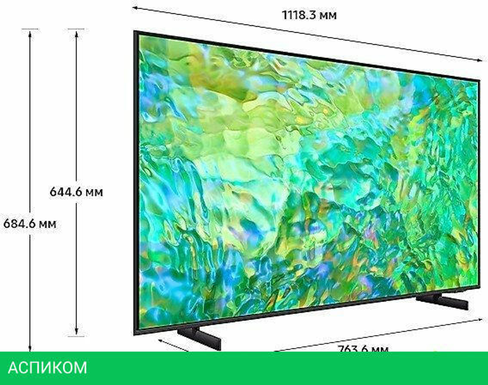 Телевизор Samsung Crystal UHD 4K CU8000 UE50CU8000UXRU