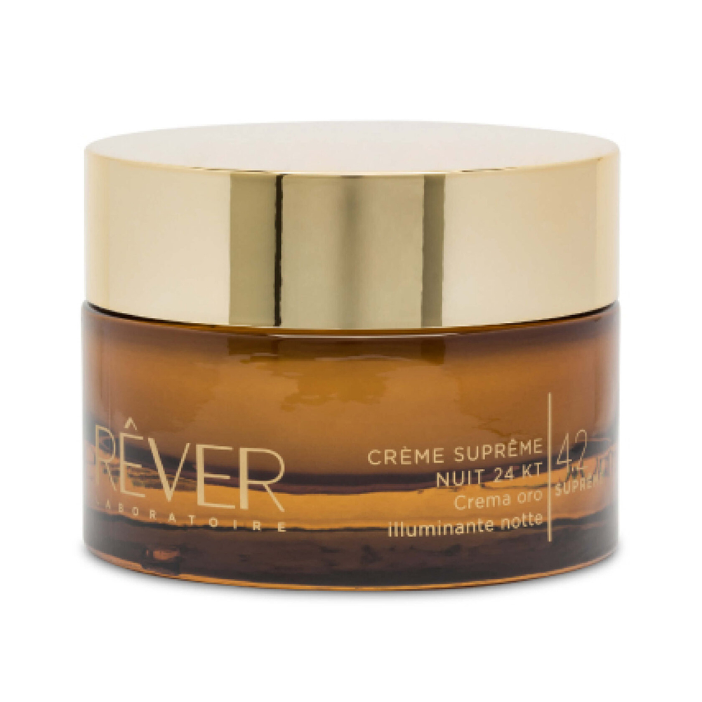 Rever Ночной восстанавливающий крем с эффектом сияния-CRÈME SUPRÊME NUIT 24 KT Crema oro ill. Notte,50 мл