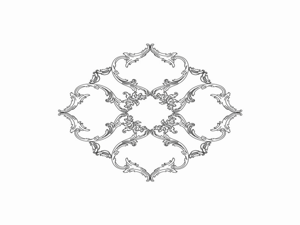 Розетка RODECOR 87027RC 735 мм