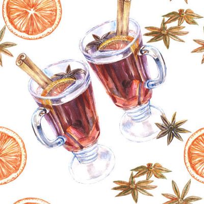 Глинтвейн с корицей