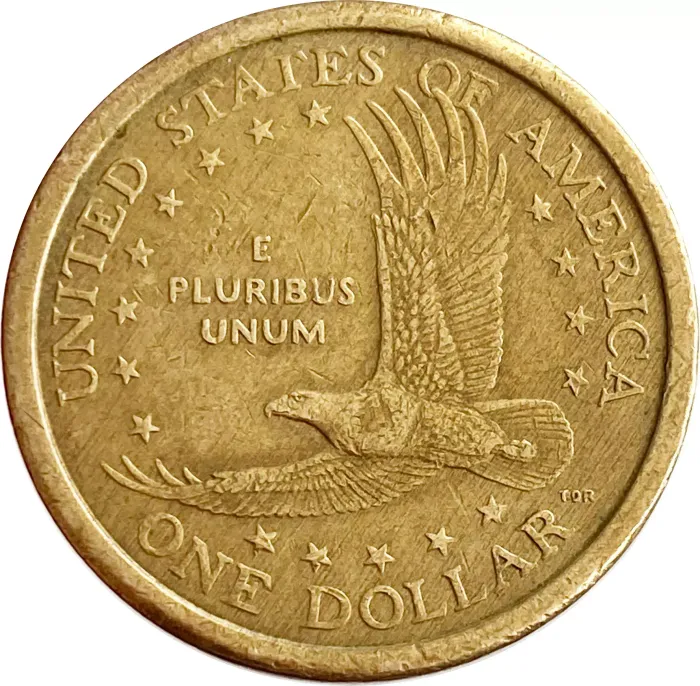 1 доллар (dollar) 2000-2008 США "Доллар Сакагавеи"
