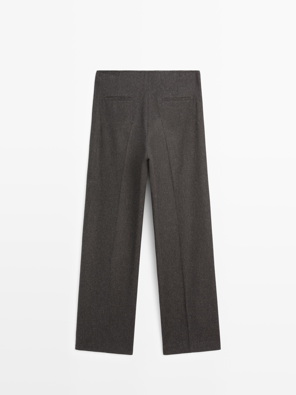 Massimo Dutti Брюки из 100% шерсти, шоколадный