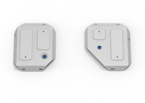 Защита топливного бака Rival для Haval Jolion 2021-н.в., алюминий 3 мм, с крепежом, штампованная, 333.9429.1