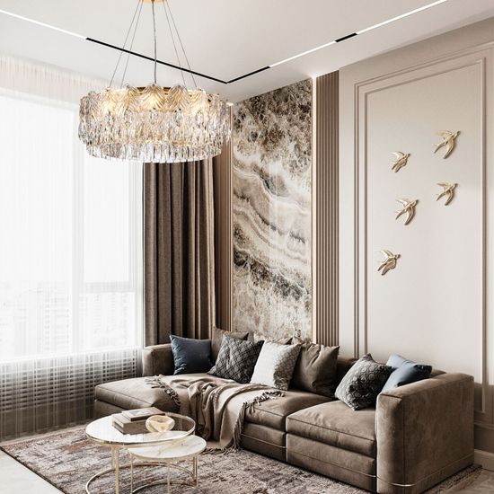 Подвесная люстра MODELUX ML.7445.600 GD