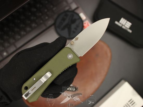 Складной нож WE Knife Banter 2004D c клинком из стали CPM-S35VN, рукоять G10