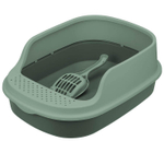 Лоток для кошек ЛЯ-МУРР 480х355мм с высоким бортом + подарок (совок) М1834