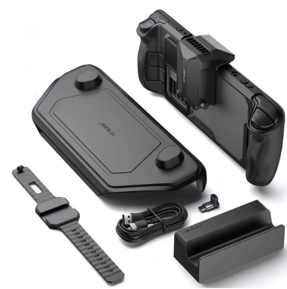 Кейс для Steam Deck Jsaux Modcase with Cooler Kit (PC0104+GP0200)