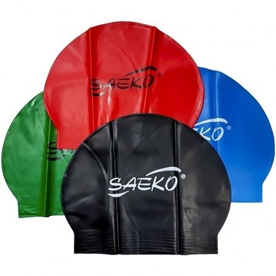 Шапочка для плавания Saeko C2 OPP из латекса (синяя)