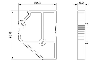 DP PS-4 - Разделительная пластина 3036712