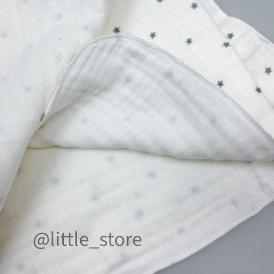 Пеленка "Звезды" 2-хслойная муслиновая, 82х90