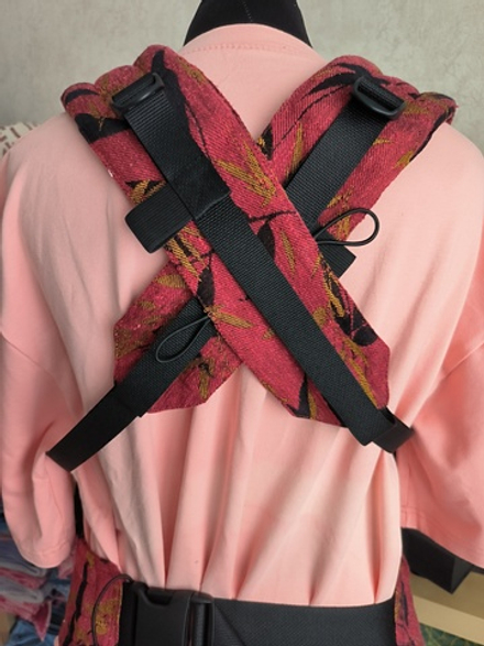 Mokosh wrap Бамбуковый лес Китайские золотые стрелы. Эрго-рюкзак