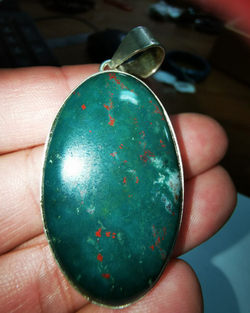 Кулон "Дэтта" гелиотроп