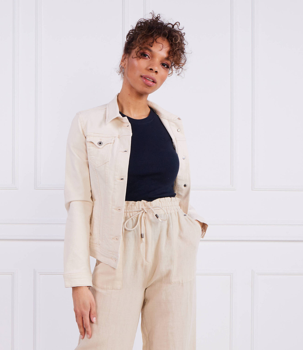 Джинсовая куртка THRIFT Pepe Jeans London - бежевый(PL402011WI5)