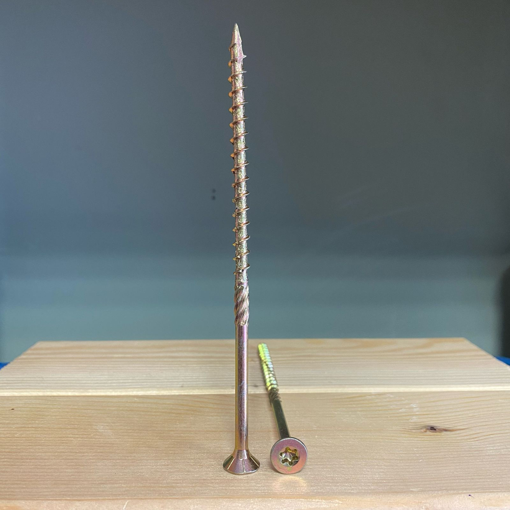 Саморез конструкционный с потайной головкой ЖЦ 6х140