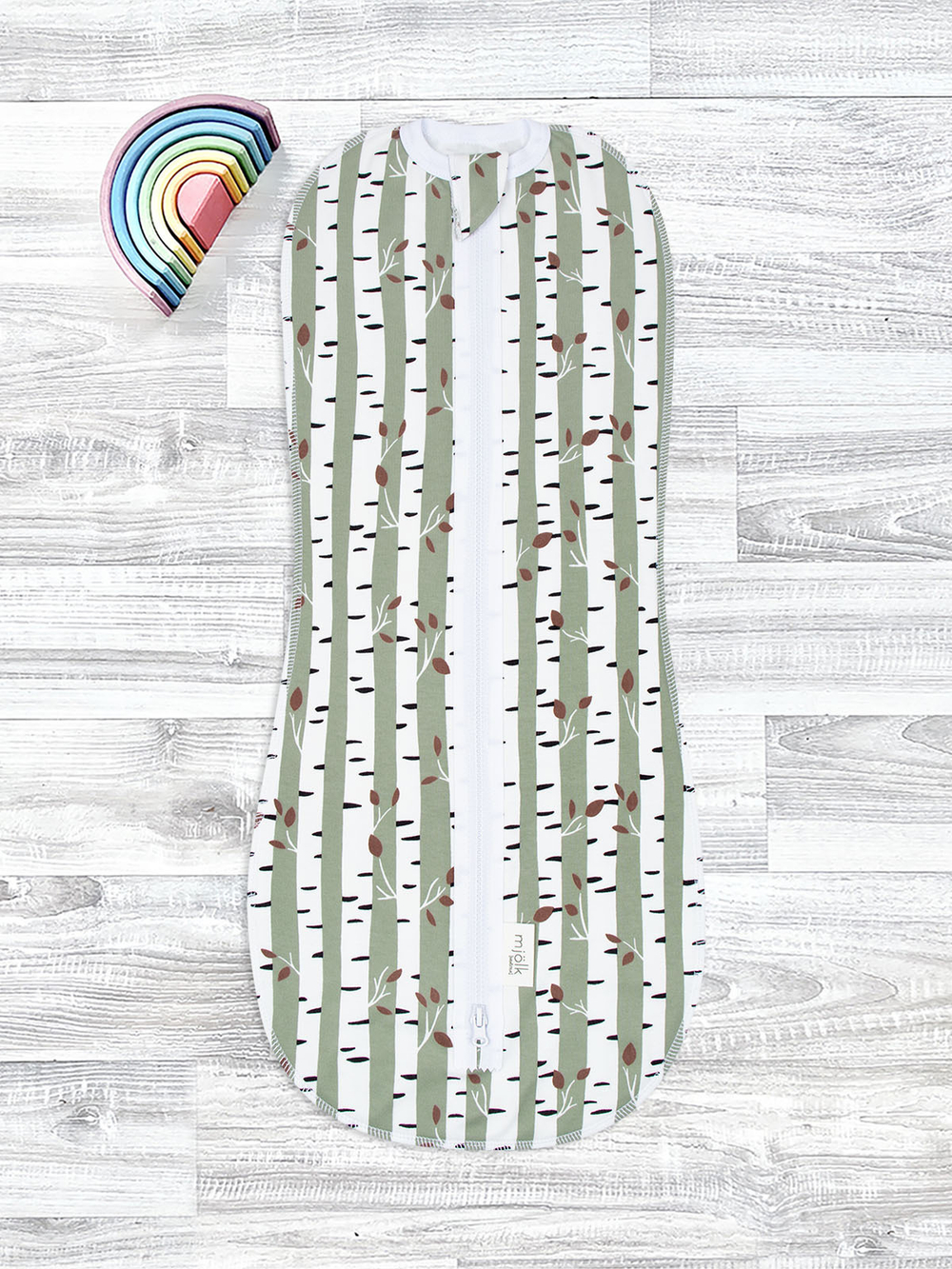 Пелёнка-кокон Mjölk Берёзы, уценка