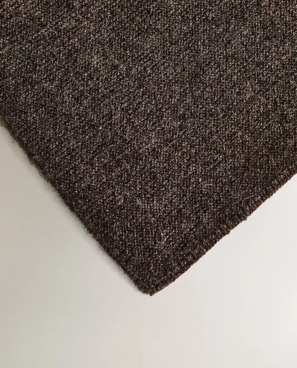 ZARA HOME ДЕТСКИЙ ПЛЕД ИЗ КАШЕМИРА, КОРИЧНЕВЫЙ