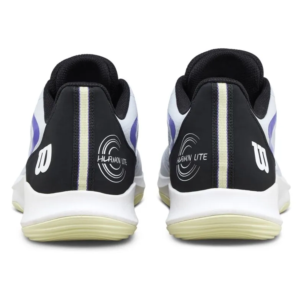 Мужские кросовки для Padel Wilson Hurakn Lite - gray dawn/black/tender yellow