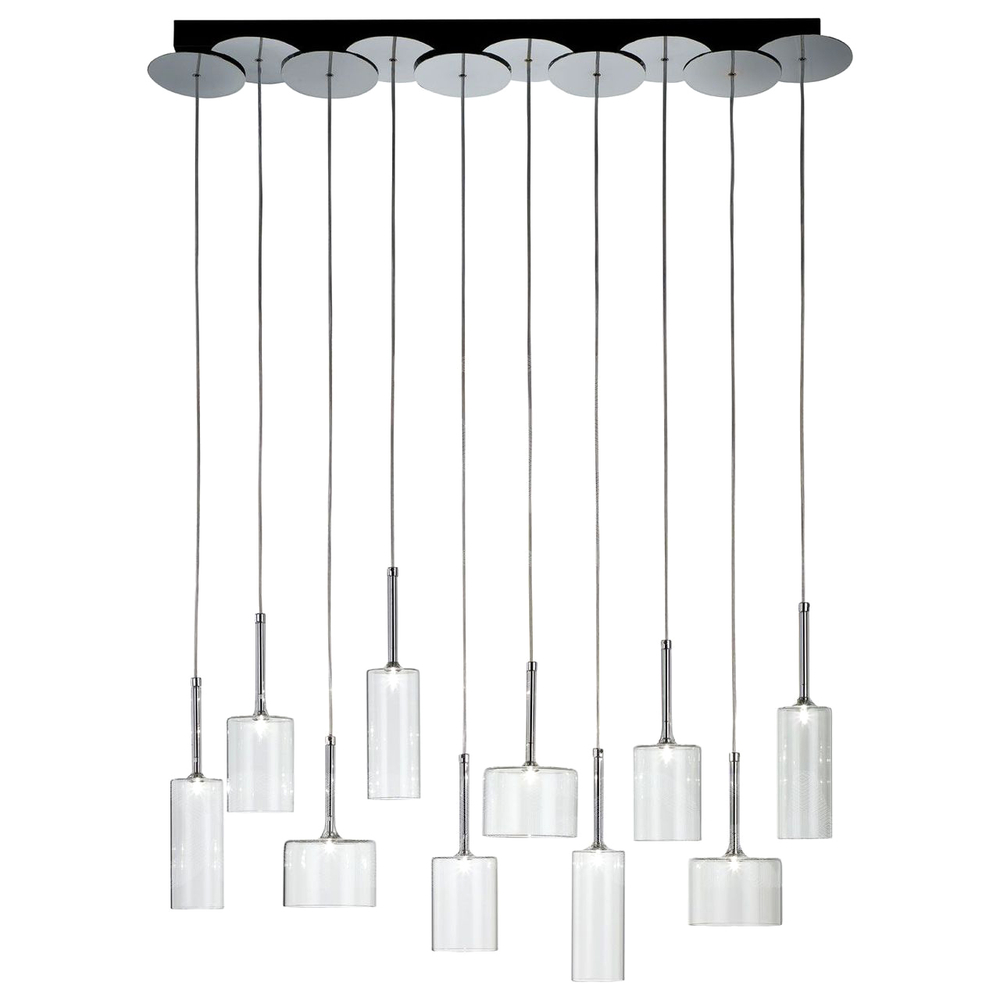 Pendant design lamp  SP SPILL 10 / Spillray by AXO LIGHT  (Clear)