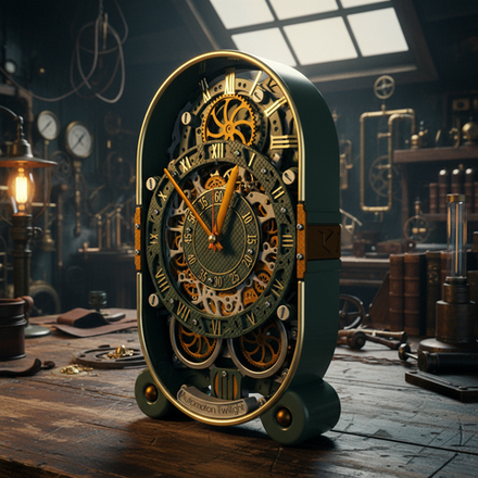 Настольные часы "Аutomaton Twilight" (Автоматон Сумерки)