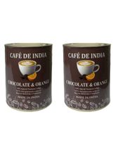 Кофе растворимый со вкусом шоколада и апельсина Bharat BAZAAR Chacolate Orange 100 г, 2 шт