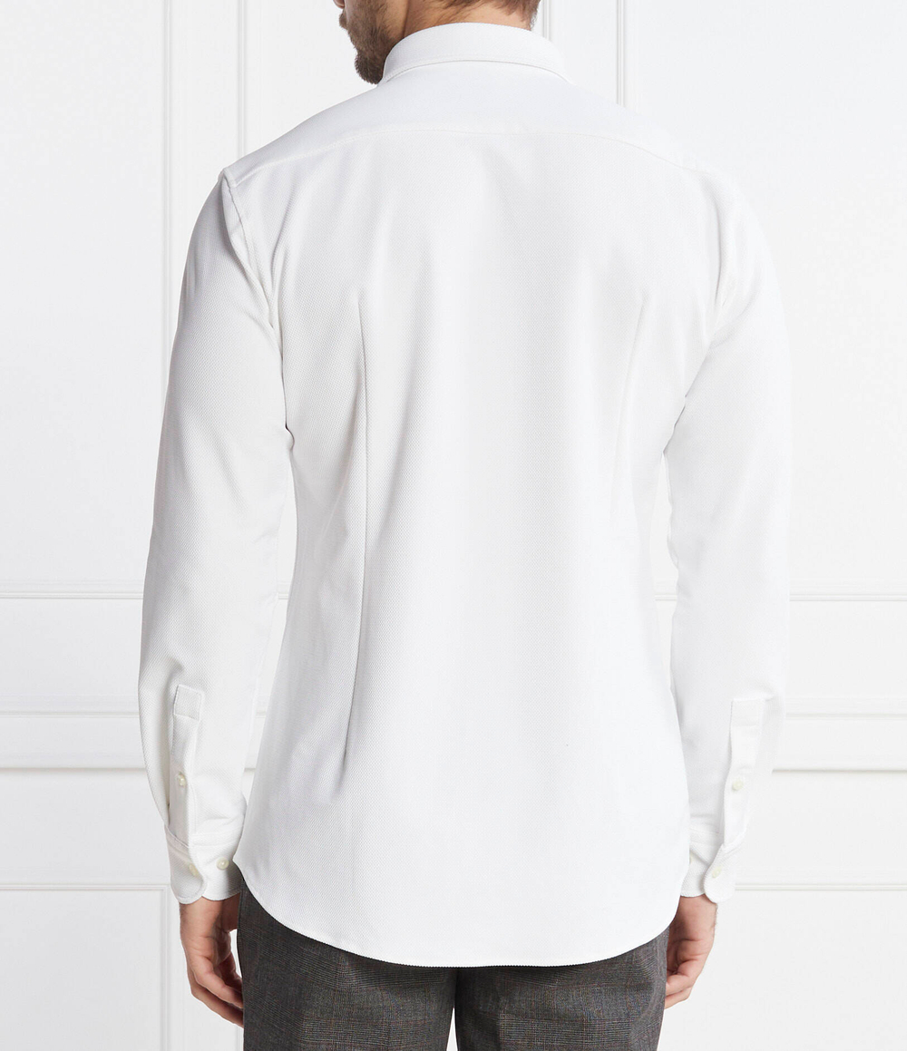 Рубашка P-HANK-kent-C1-222 BOSS BLACK - белый(50503111)