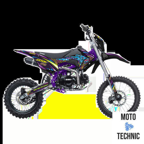 Питбайк BSE MX125 17/14 Purple Dragon