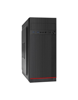 Exegate EX290190RUS Корпус Miditower ExeGate AA-442U2-AA500 (ATX, AA500 8 см, 1*USB+2*USB3.0, аудио, черный)