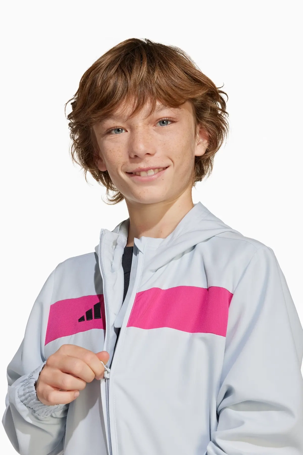 Кофта adidas Tiro 25 Essentials Woven Junior - серый