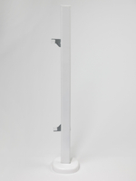 КНZ4.70 Кронштейн напольный регулируемый (высота стойки 700мм). Крепление за скобы на задней панели радиатора