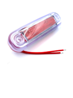 Фонарь габаритный светодиодный Fristom FT-045 C LED красный, провод 0,5м, (1 шт.)
