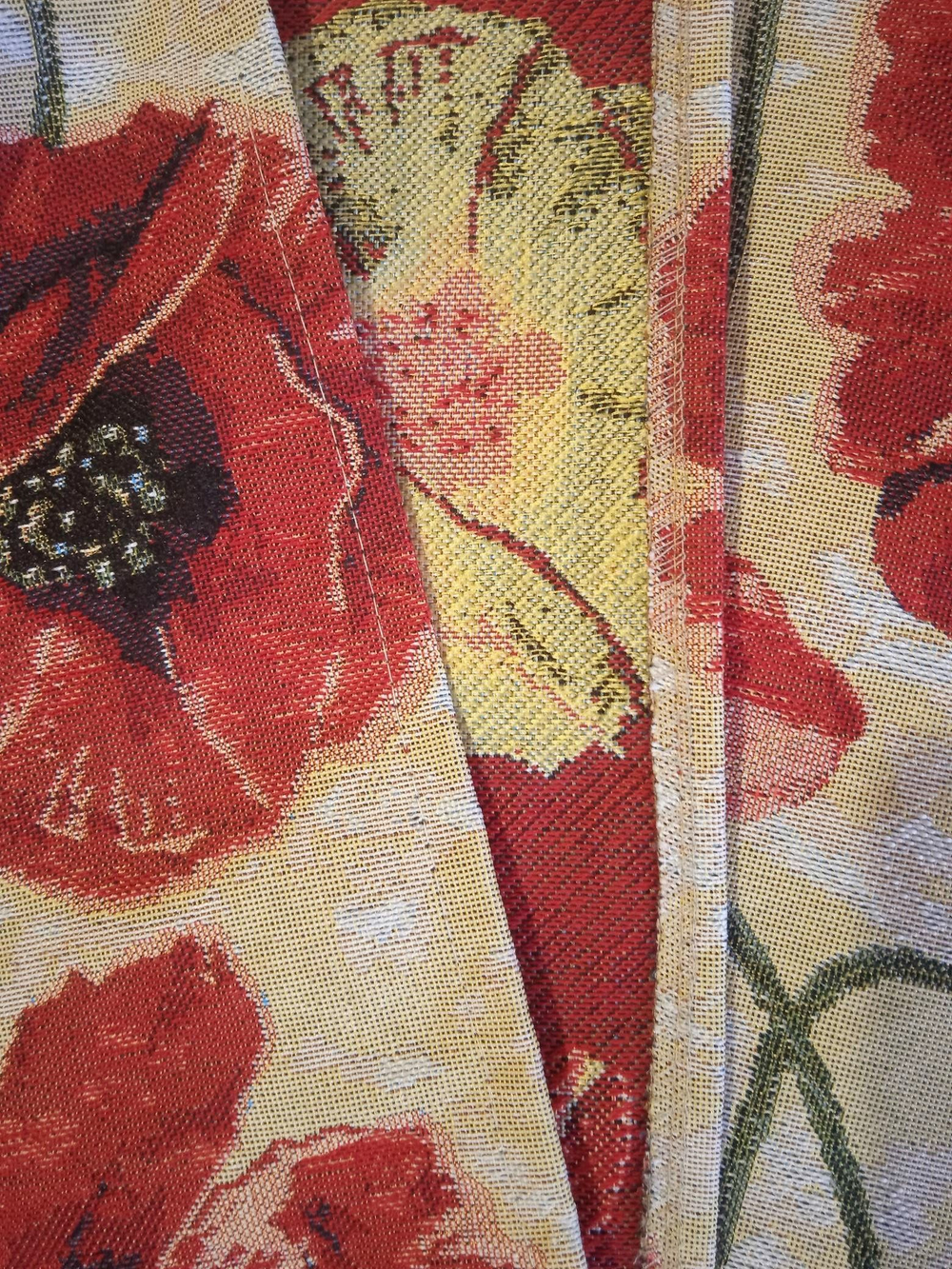 Покрывало гобеленовое Маки евро (240х200)