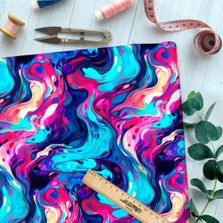 Ткань премиум Оксфорд 600D феерические иллюзии