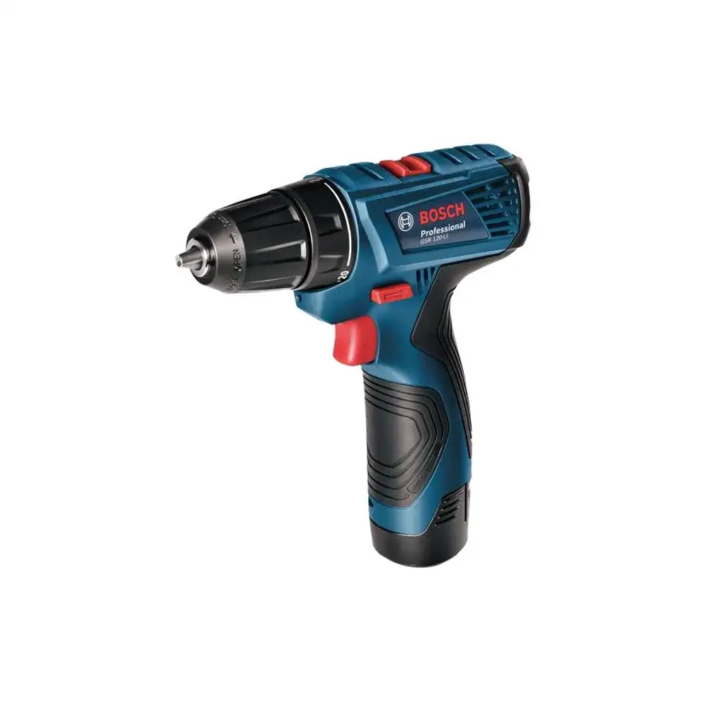 Аккумуляторная дрель-шуруруповёрт GSR 120-LI 2x1.5 Aч + ЗУ BOSCH 06019F7001
