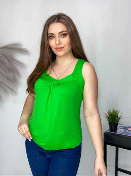 Майка однотонная вискоза МВ515