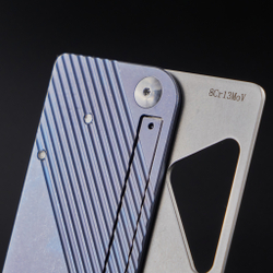 Нож складной DAGGERR Cardkhife Blue Titan