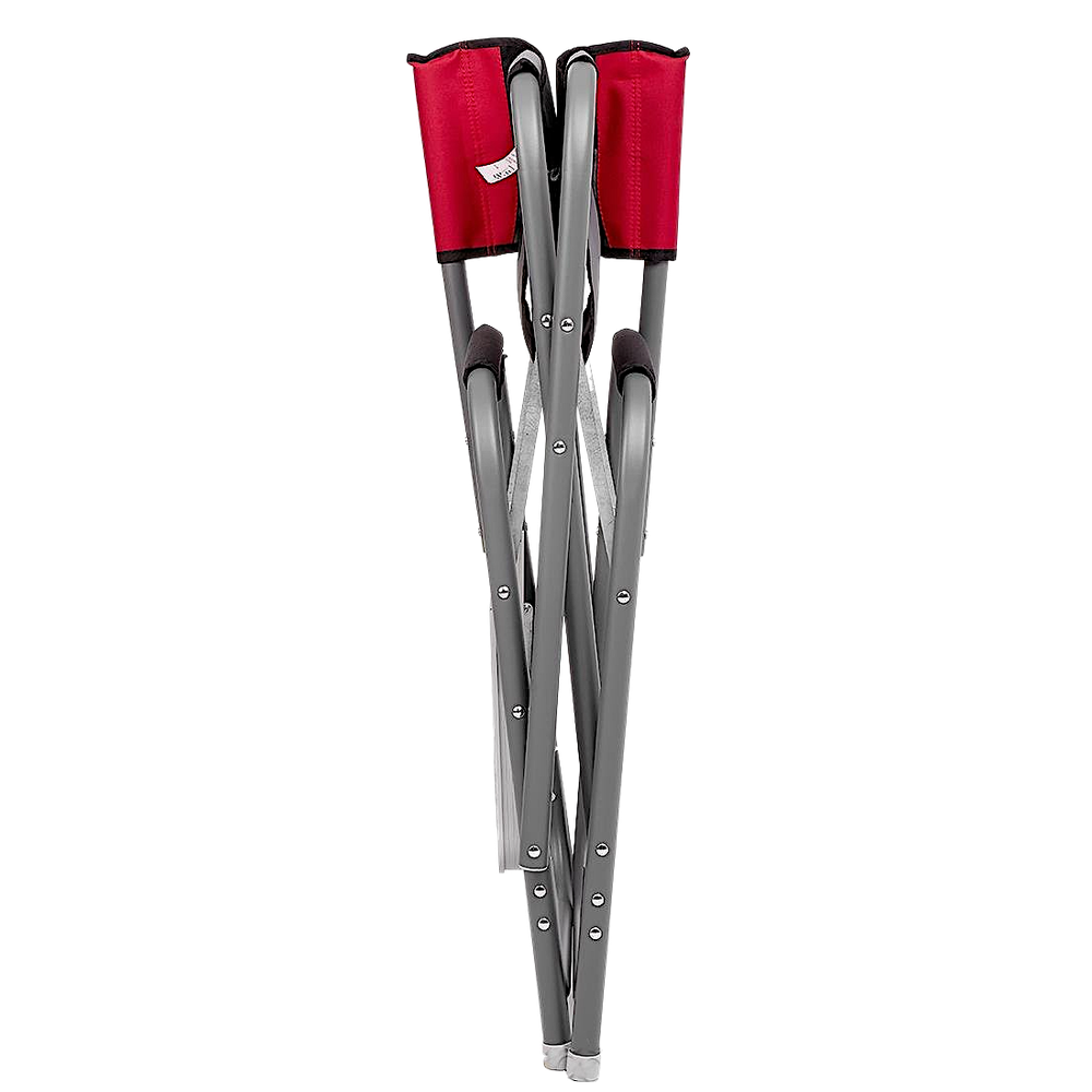 Кресло Nisus Maxi директорское 200кг N-DC-95200T-M-R-GRD (отк.стол) серый/красный/черный