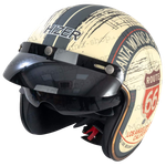 Шлем мото открытый HIZER J510 №1 (XL)