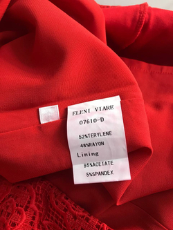 Платье Eleni Viare с кружевной вставкой, маркировка 44, визуально на 48/50 размер, новое