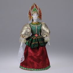 Сувенирная кукла Аленький цветочек