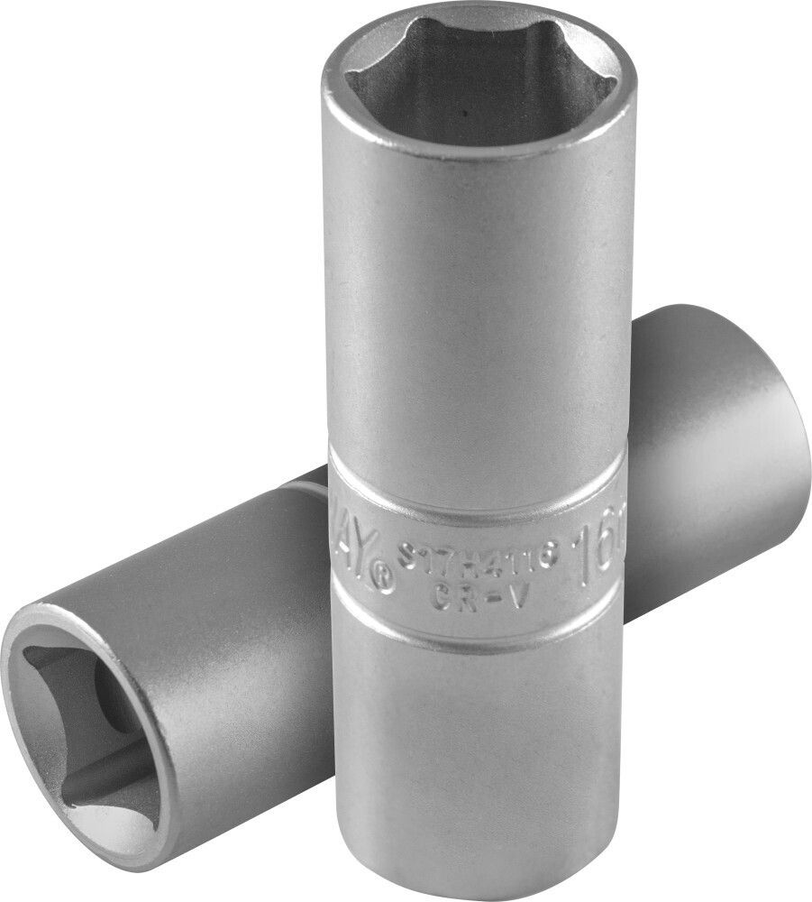 S17H4116 Головка торцевая свечная 1/2&quot;DR, 16 мм