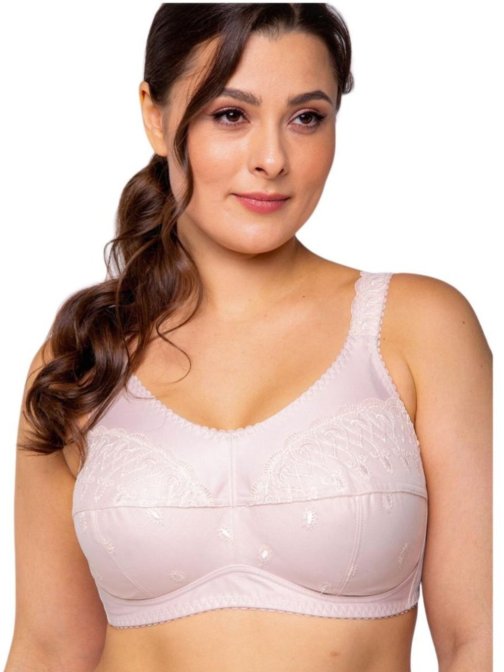 Бюстгальтер для фиксации экзопротеза молочной железы Valeria 90F бежевый