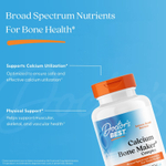 Doctor's Best, Calcium Bone Maker®, комплекс с кальцием для здоровья костей, 180 капсул