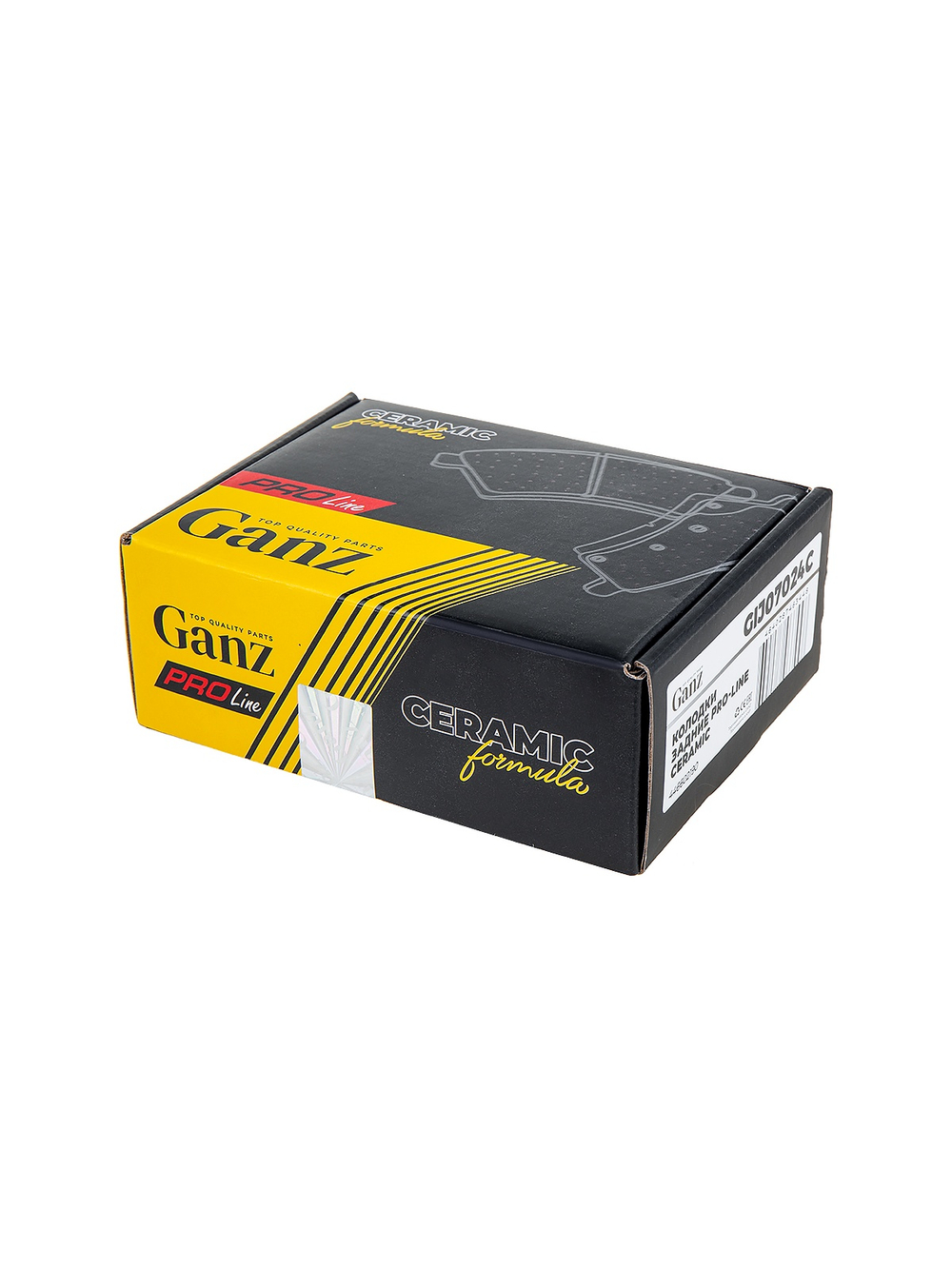Колодки задние PRO-Line Ceramic TOYOTA COROLLA /AURIS 06- GANZ GIJ07024C