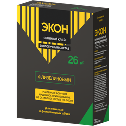 Клей для обоев Экон 2077903 Флизелиновый 200 гр. | Экон