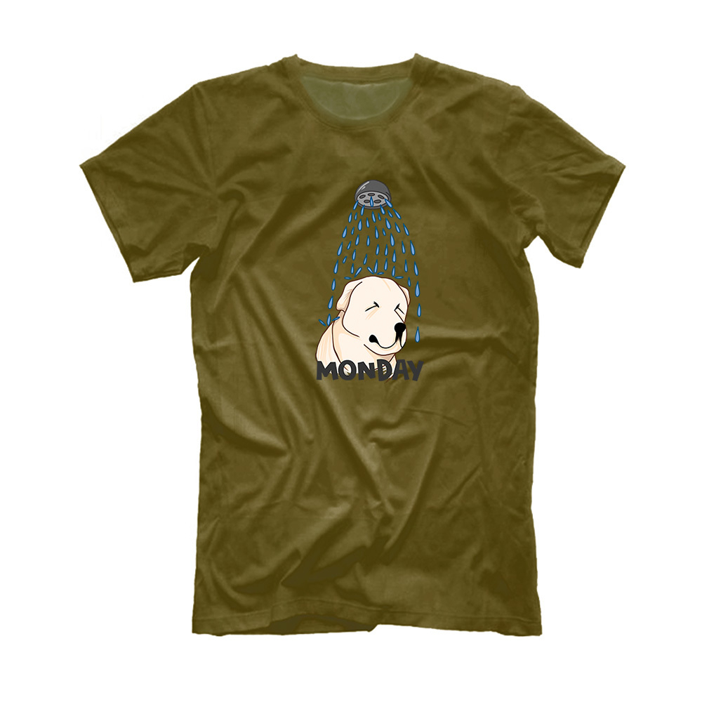 Футболка "Алабай в понедельник"