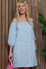 Платье Влюблена в лето (голубое) П13384-10М LT Collection