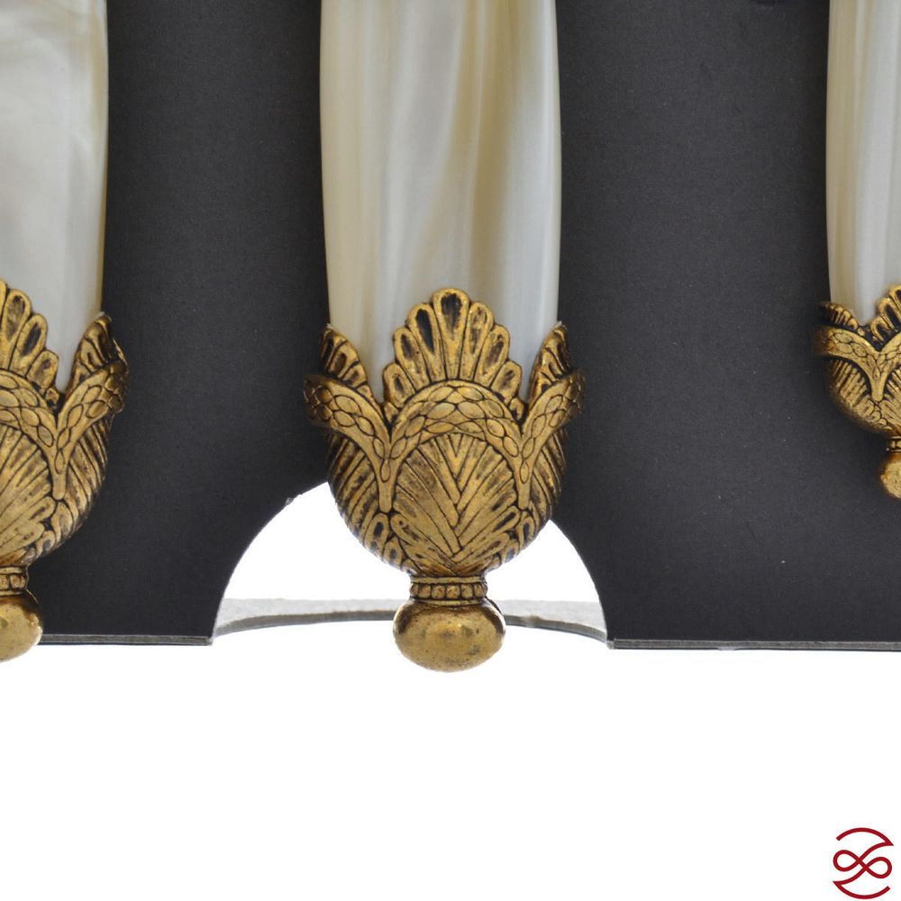 Набор столовых приборов 24пр Siena Antique Gold Champagne Steel