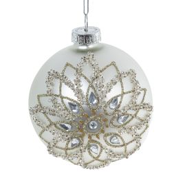 GAEM Набор из 12шт Украшение новогоднее "Шар", D 8 см, L35 W25 H9 см
