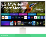 Монитор LG 32SR85U-W белый